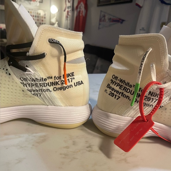 NIKE X OFFWHITE FLYKNIT HYPERDUNK - Picture 2 of 9